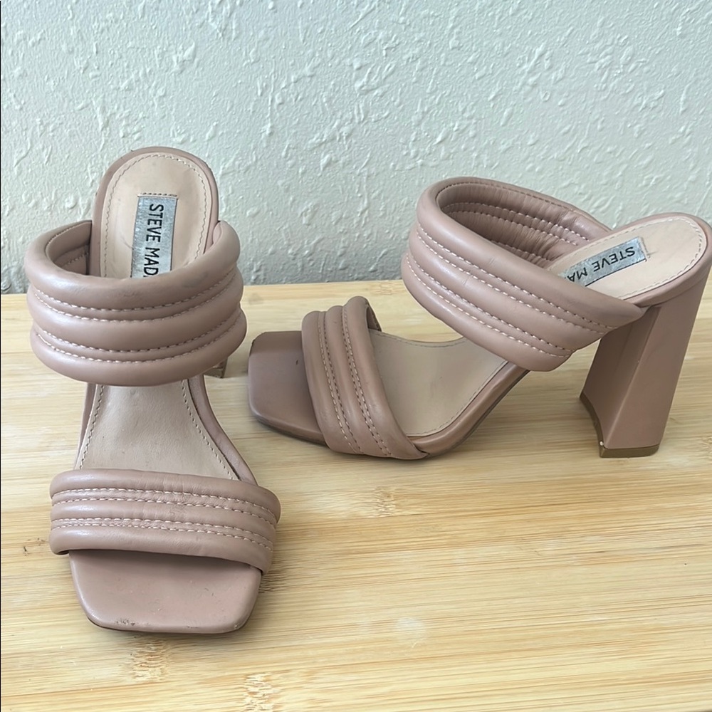Steve Madden Women's Tan Heeled Sandals